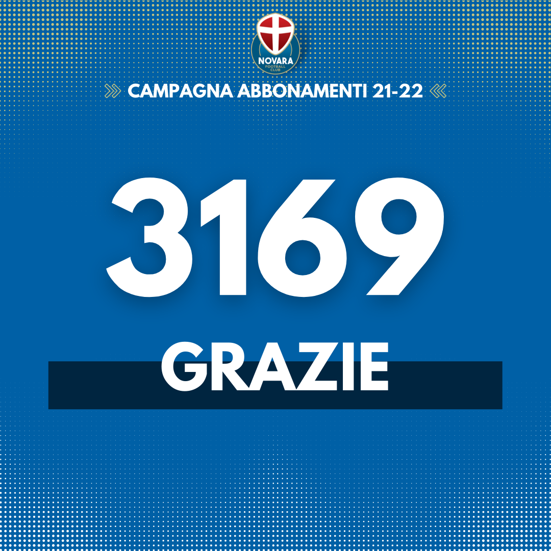 Read more about the article 3169 volte grazie!
