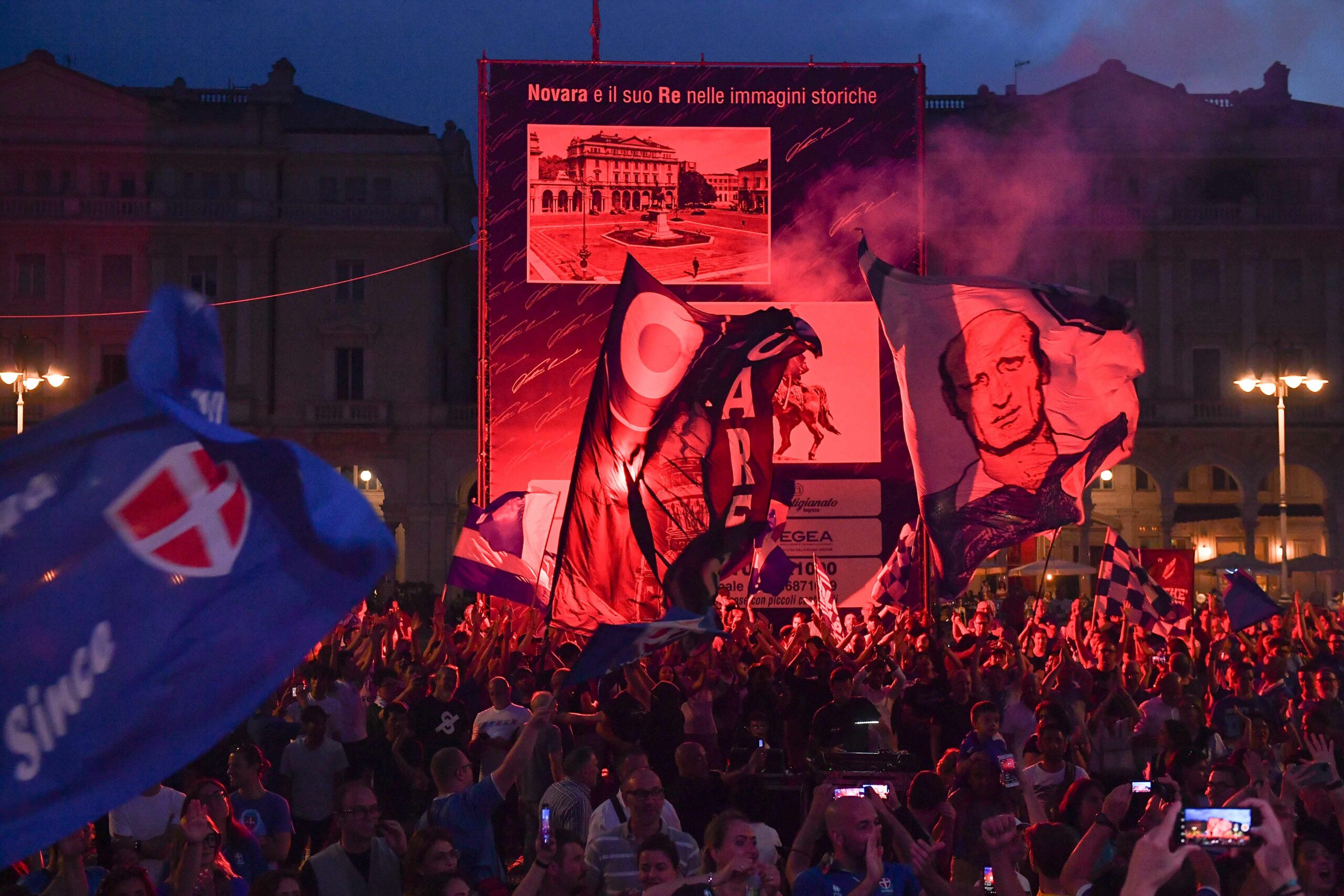 Read more about the article La “Notte Azzurra”, la festa promozione del Novara FC