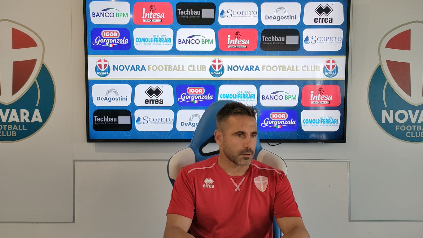 Read more about the article Novara-Sangiuliano City: conferenza stampa pre gara