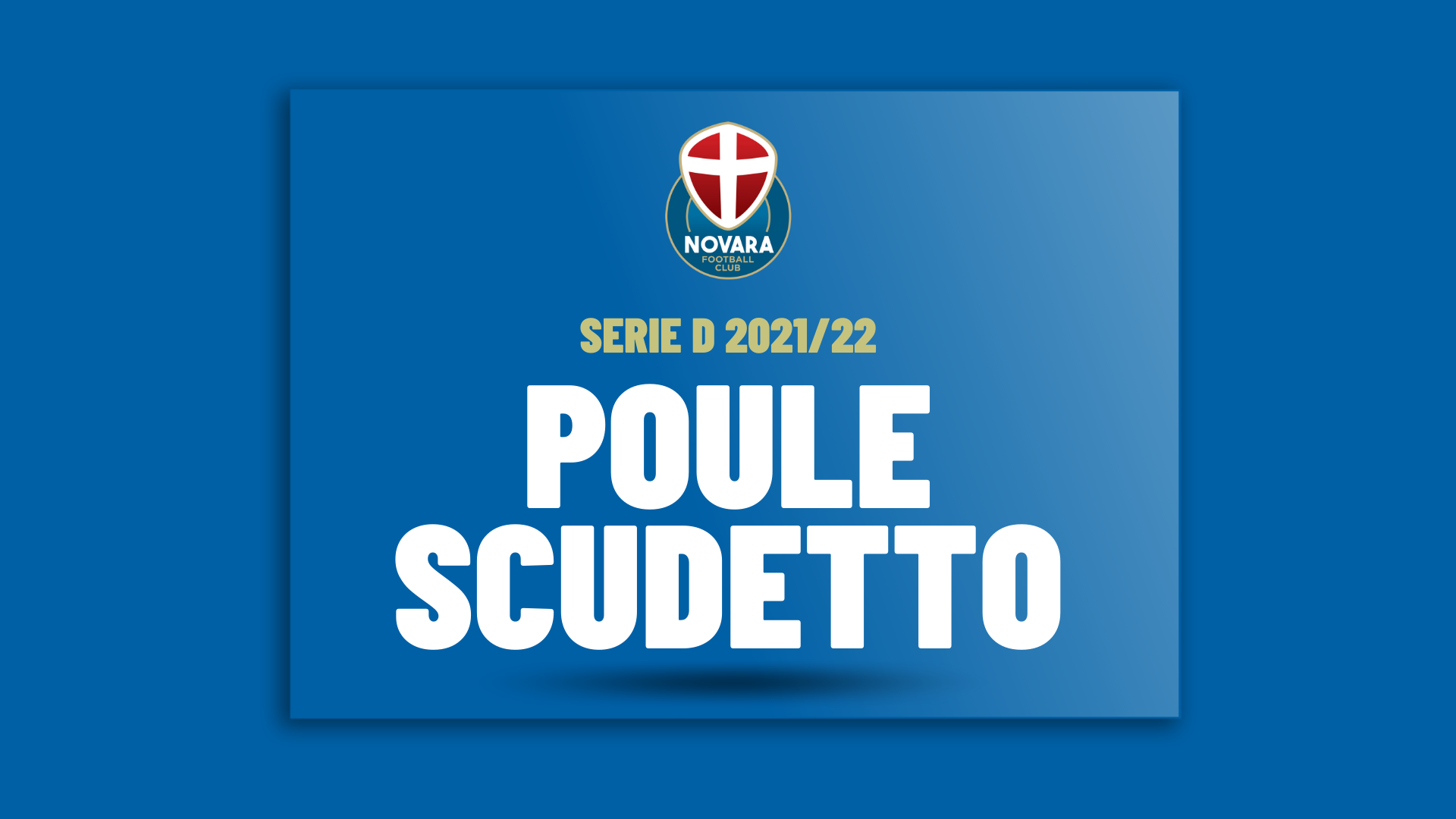 Read more about the article Ufficiali le Poule Scudetto di Serie D