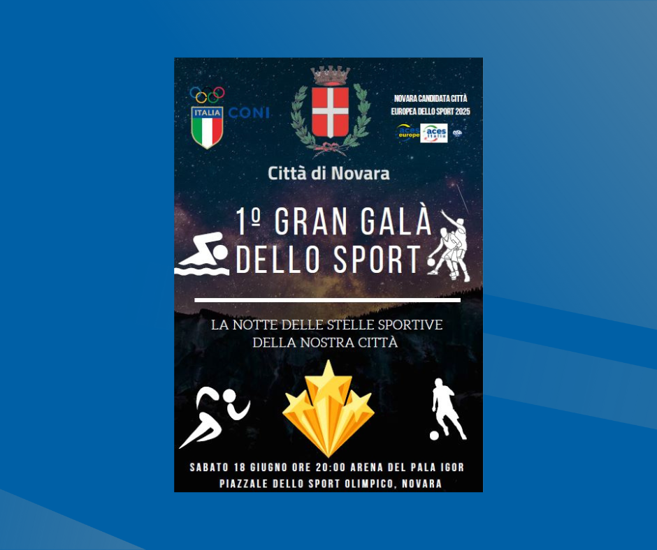 Read more about the article Gran Galà dello Sport della Città di Novara