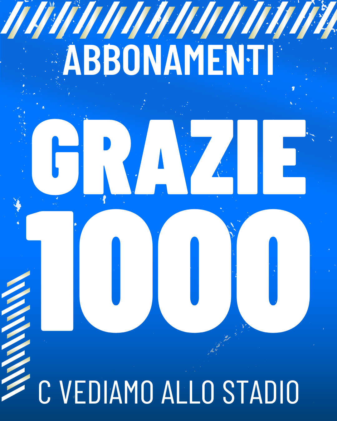 Read more about the article Grazie 1000!