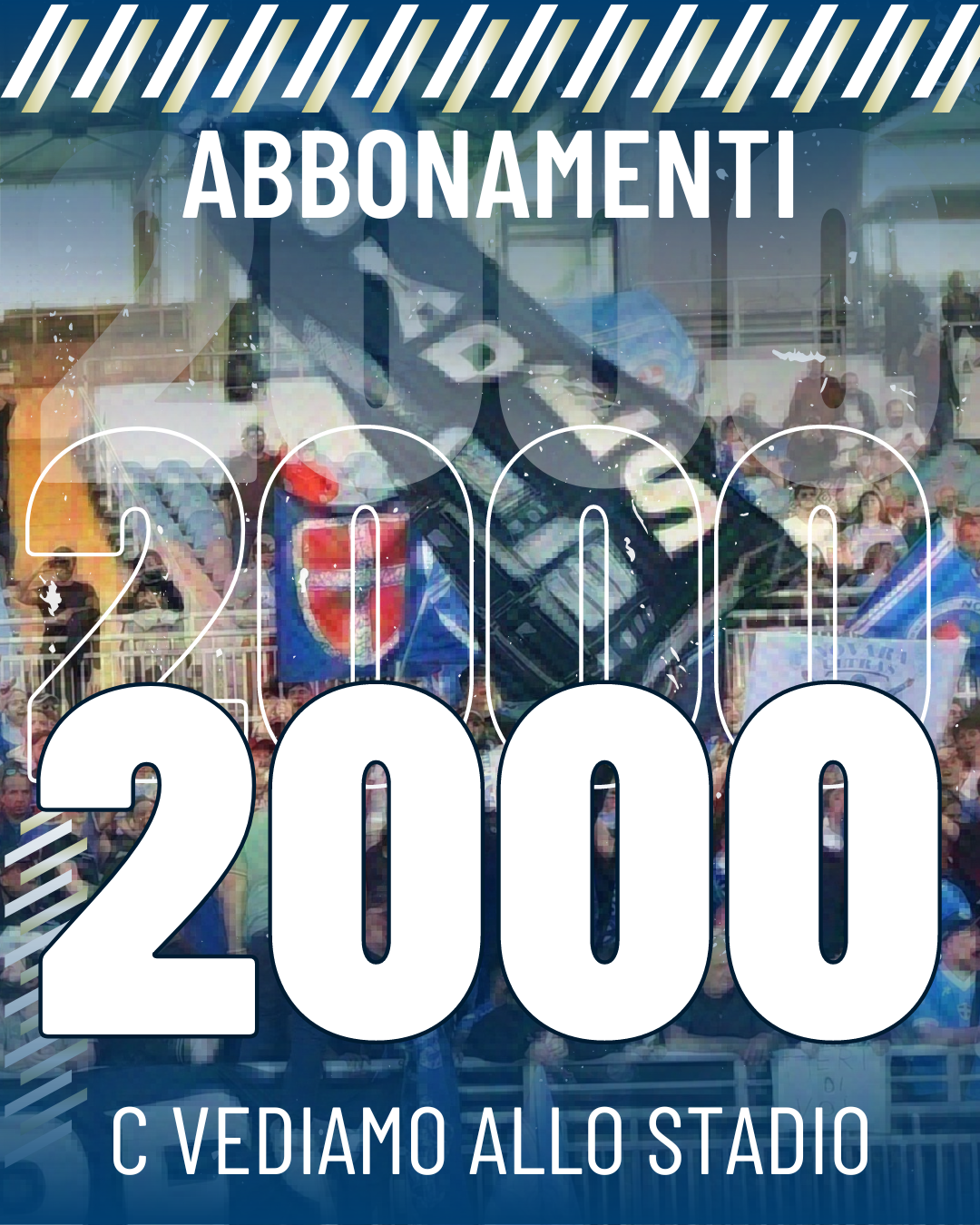 Read more about the article Siamo più di 2000 cuori azzurri