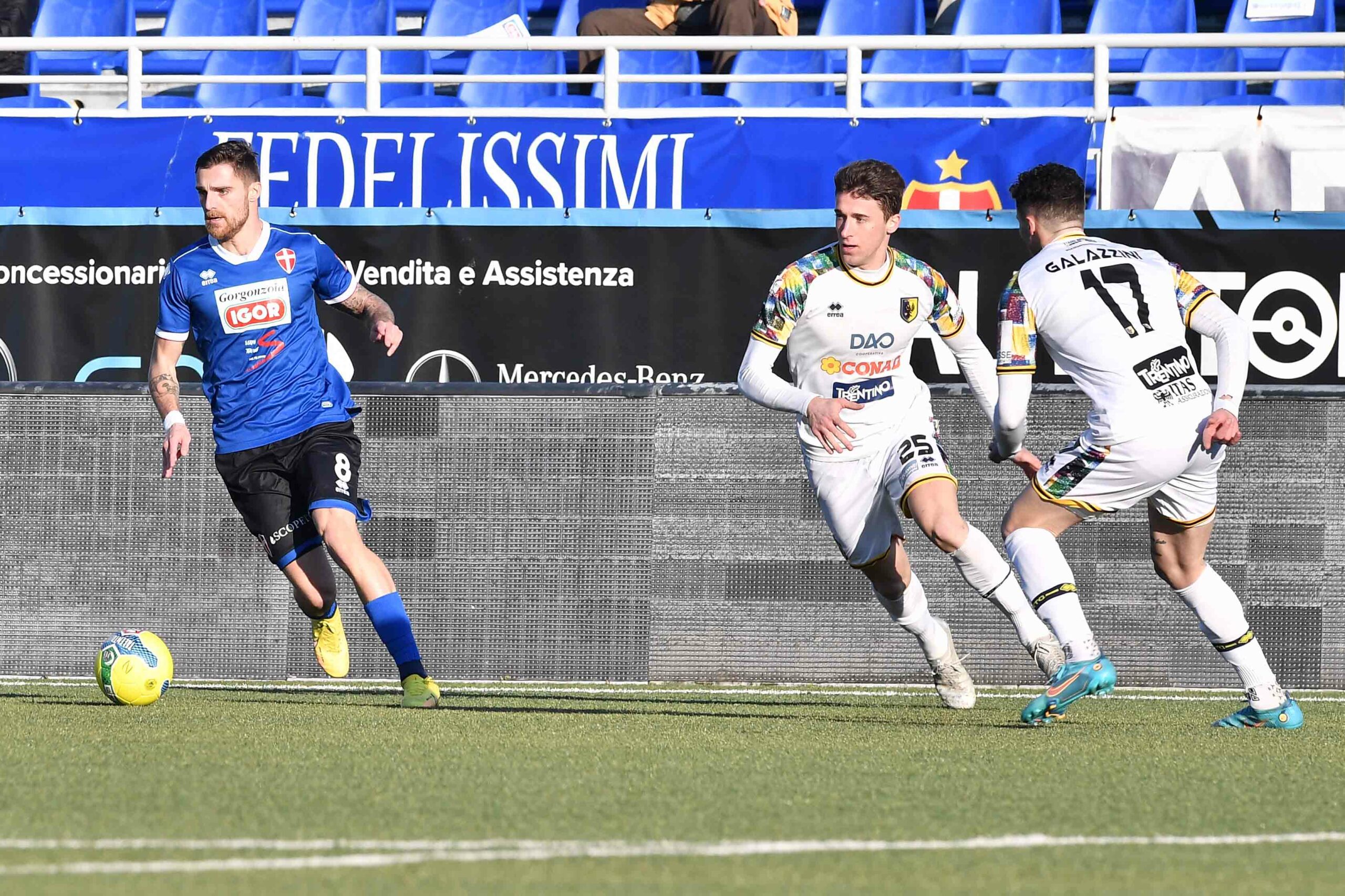 Read more about the article Novara-Trento 1-1 | Il tabellino del match