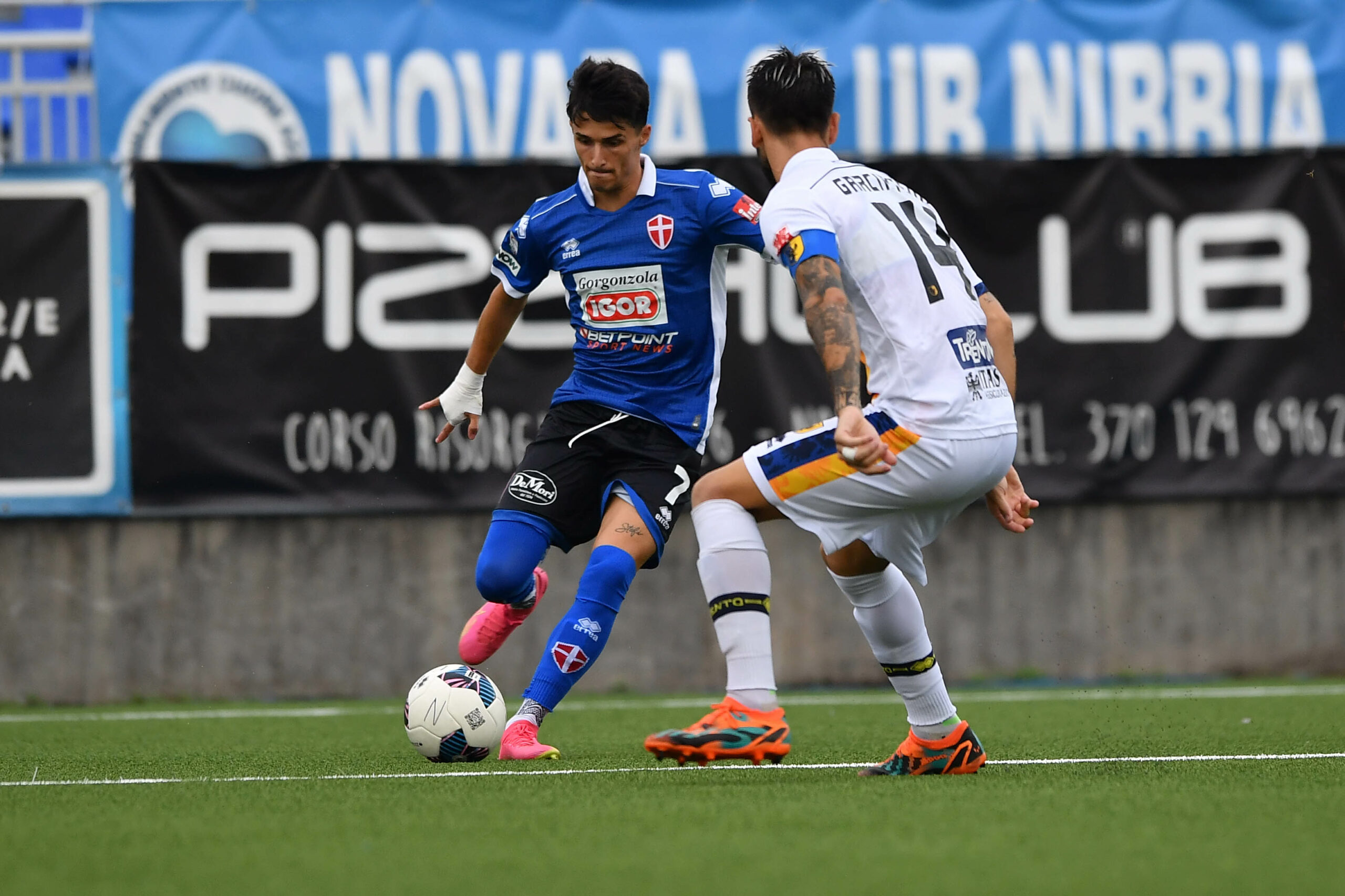 Read more about the article Novara-Trento 0-3 | Tabellino del match