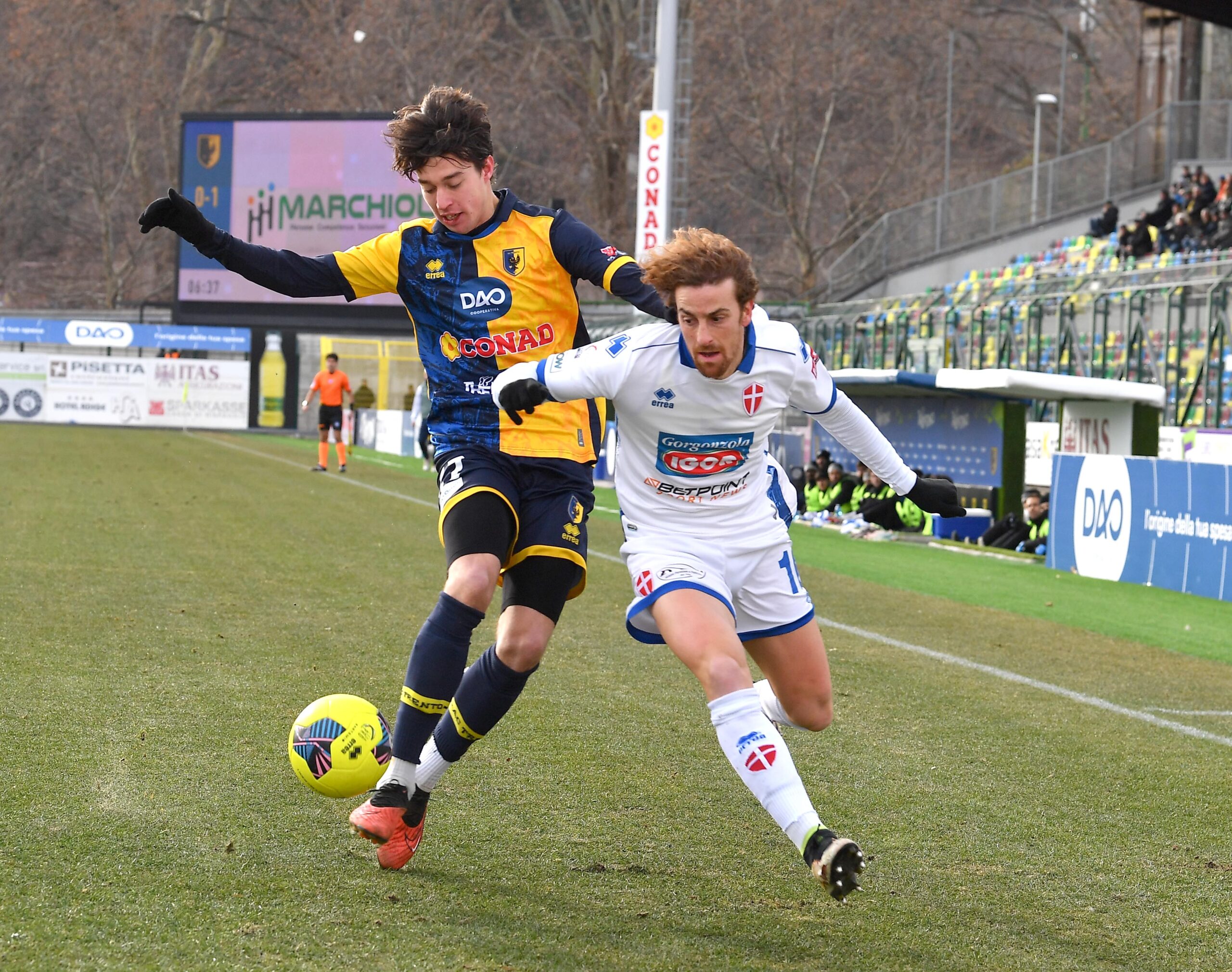 Read more about the article Trento-Novara 1-1 | Tabellino del match