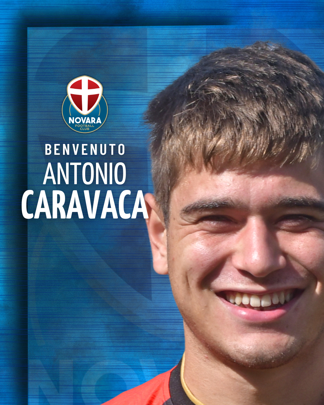 Read more about the article Antonio Caravaca è un calciatore del Novara FC