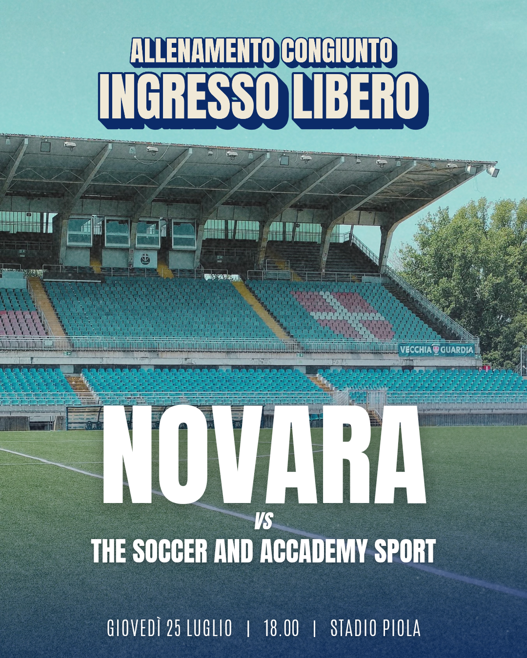 Read more about the article Primo test match al Piola