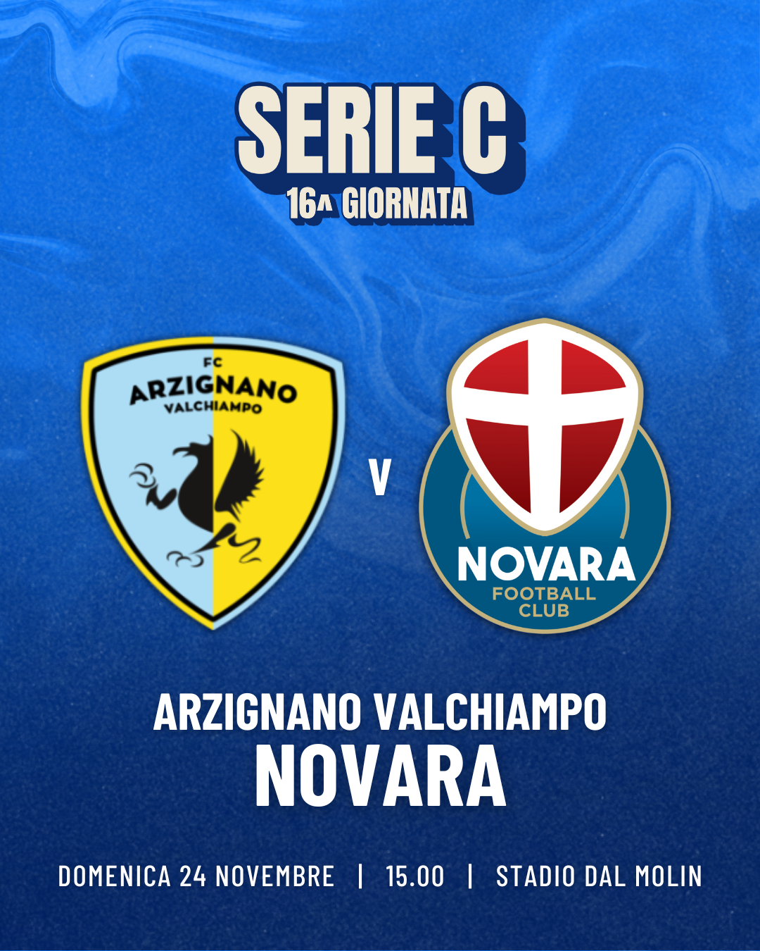 Read more about the article Arzignano V.-Novara: info biglietti settore ospiti
