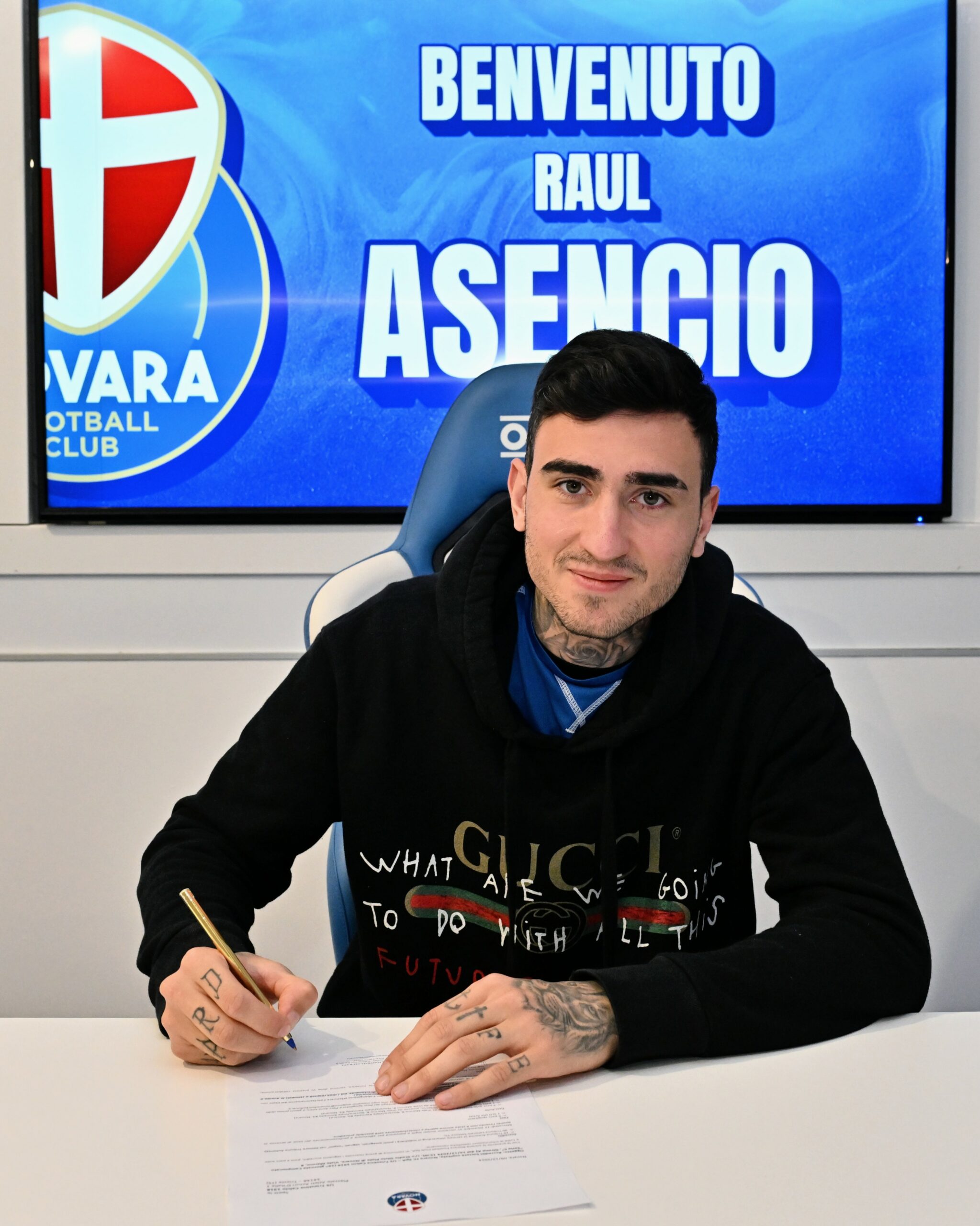 Read more about the article Raul Asencio è un attaccante azzurro