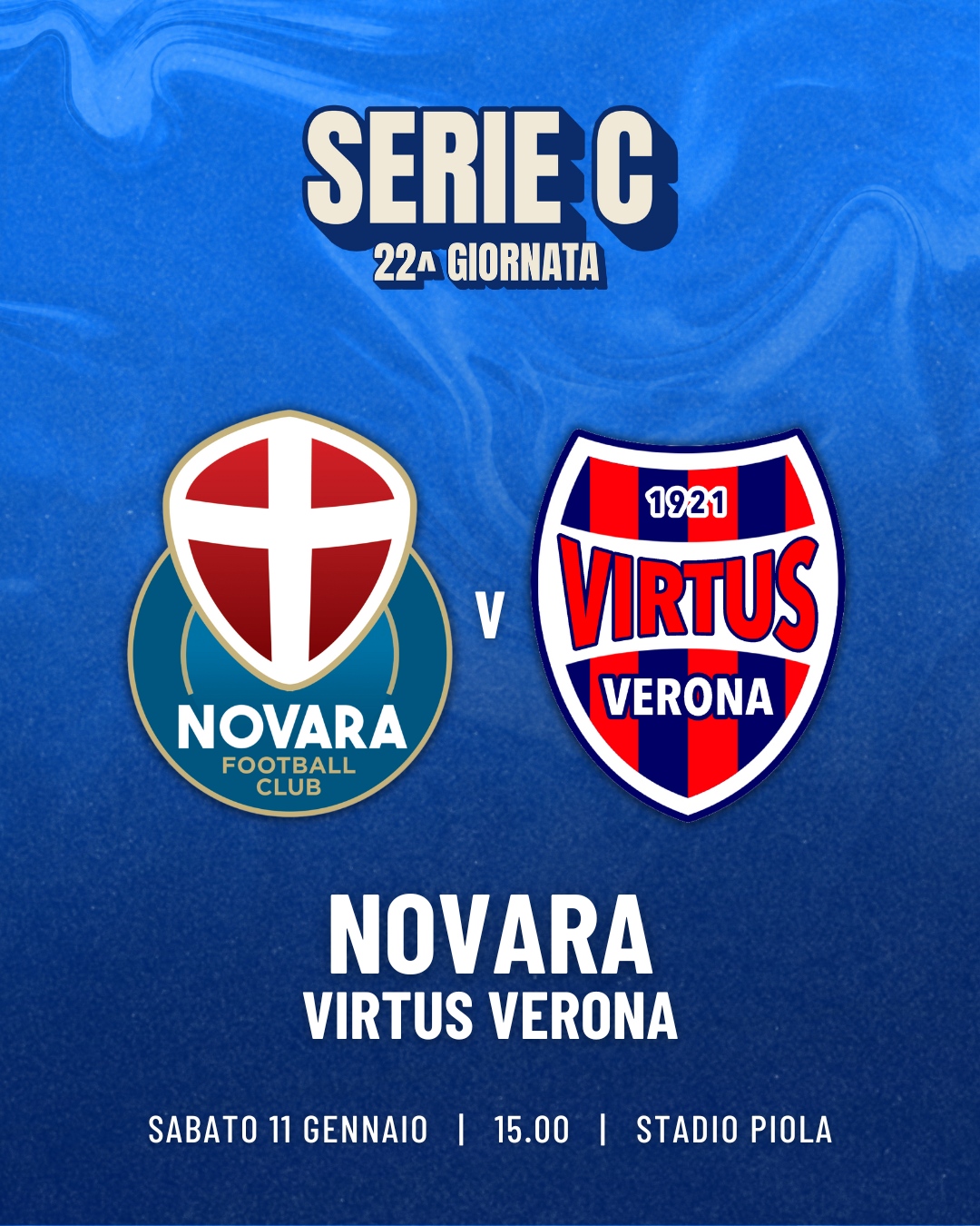 Read more about the article Info prevendita Novara-Virtus Verona