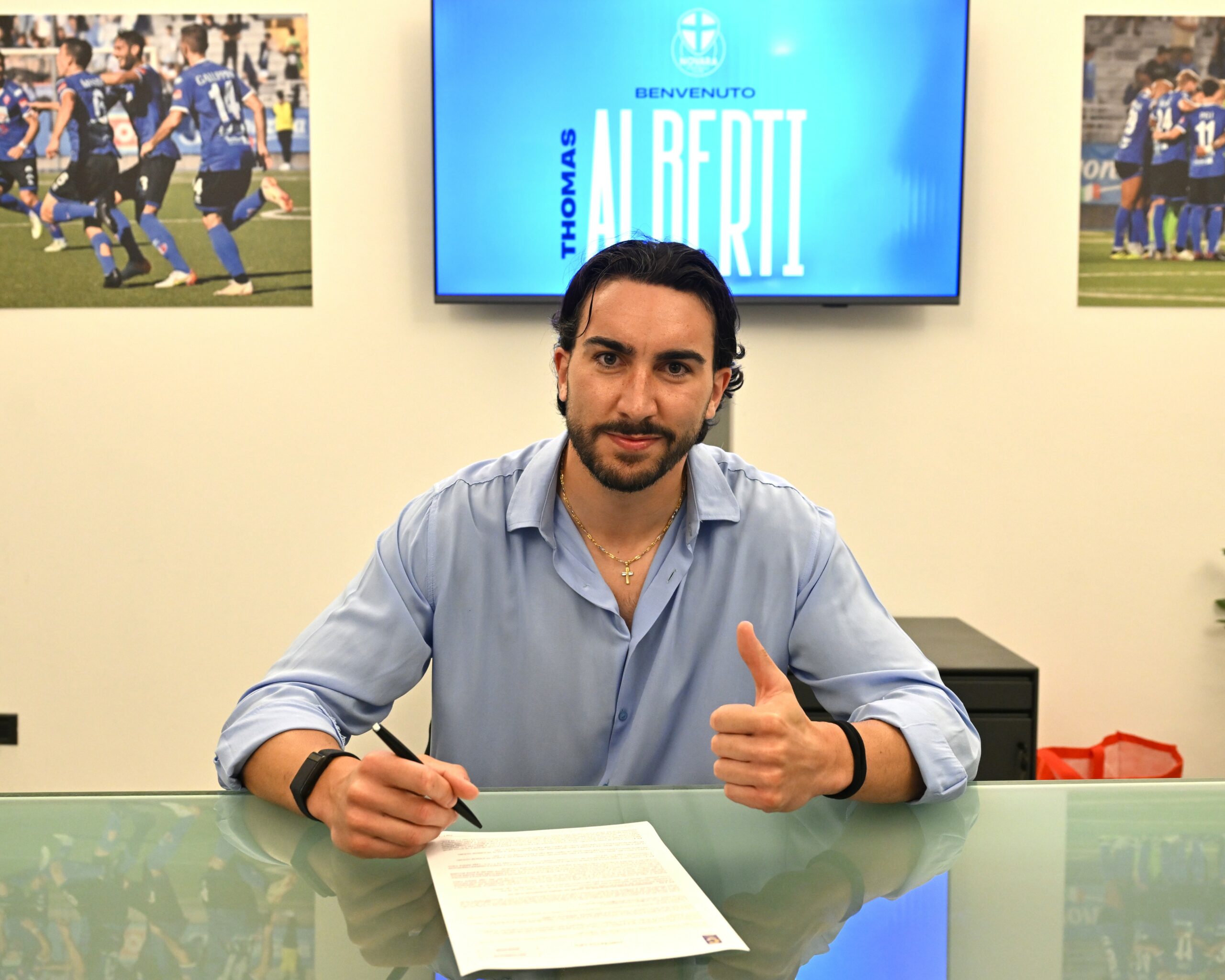 Read more about the article Thomas Alberti è un calciatore del Novara FC