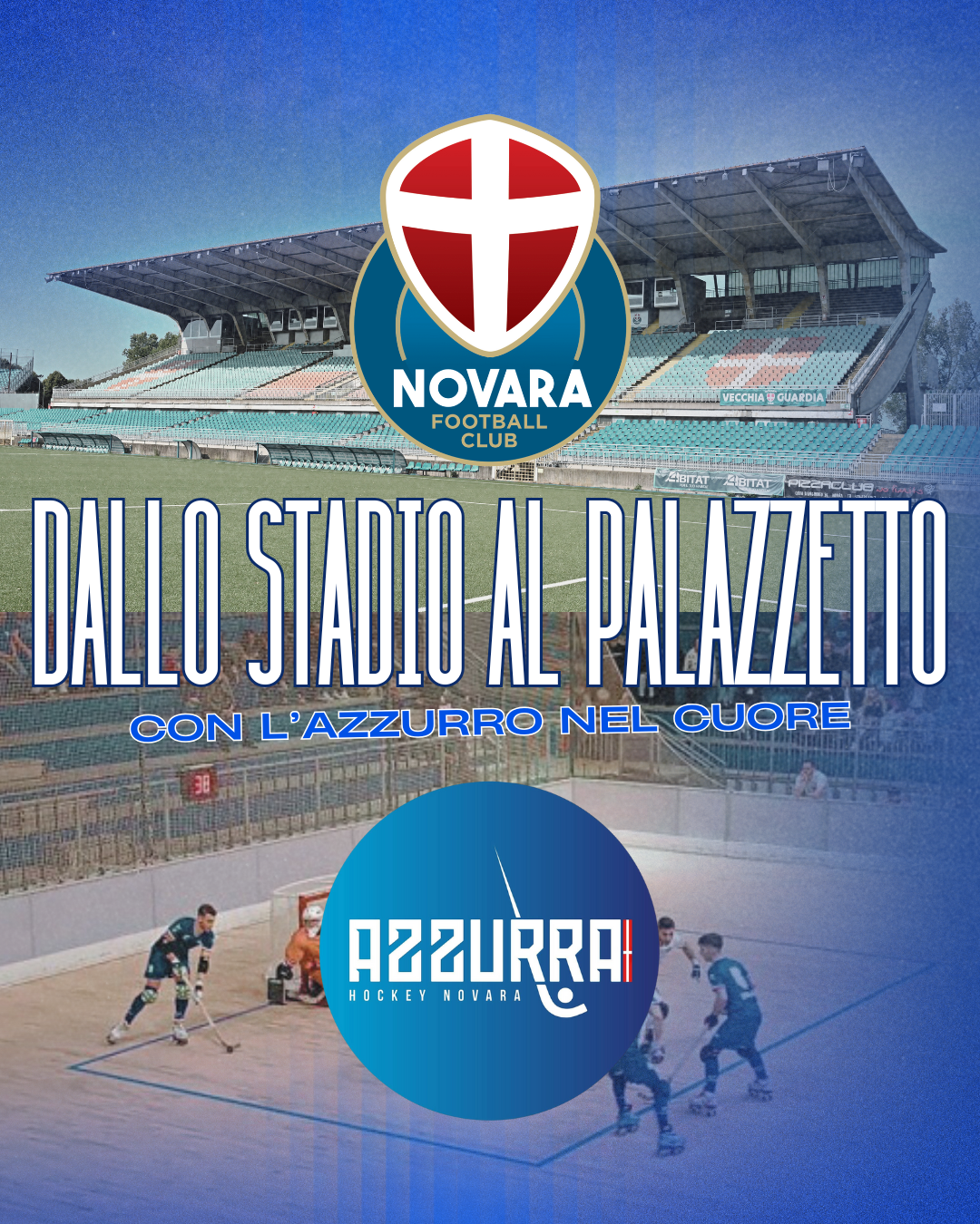 Read more about the article Dallo stadio al palazzetto con l’azzurro nel cuore