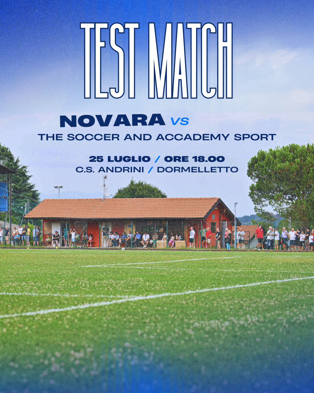 Read more about the article Venerdì il secondo test match