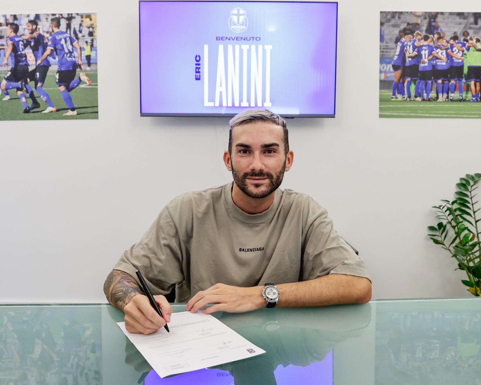 Read more about the article Eric Lanini è un calciatore del Novara FC