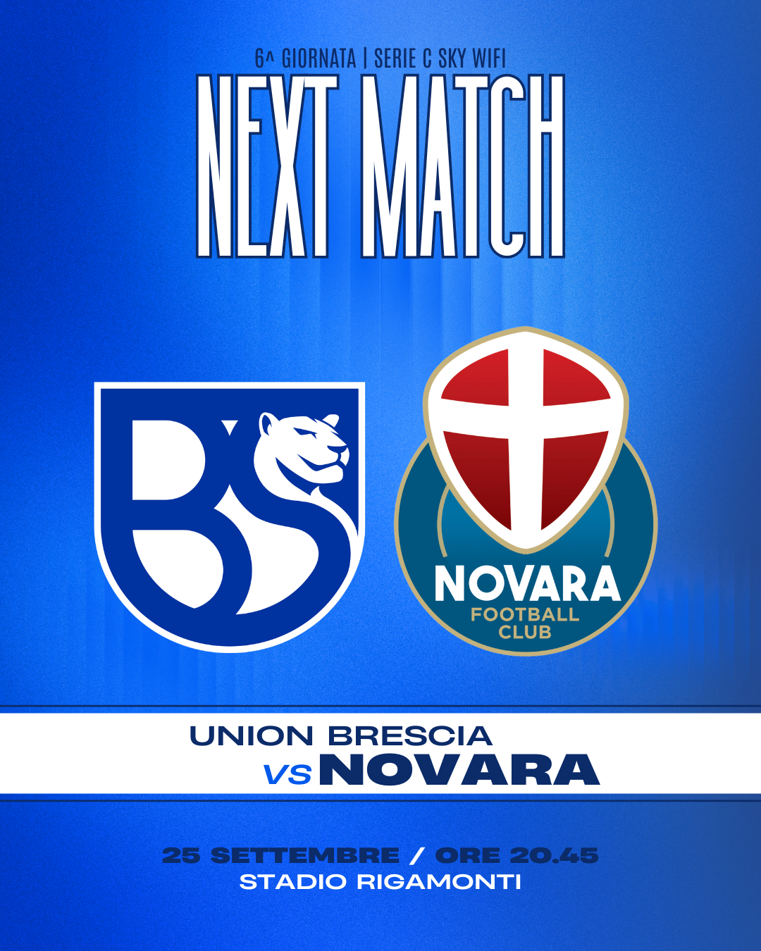 Read more about the article Union Brescia-Novara: info biglietti settore ospiti