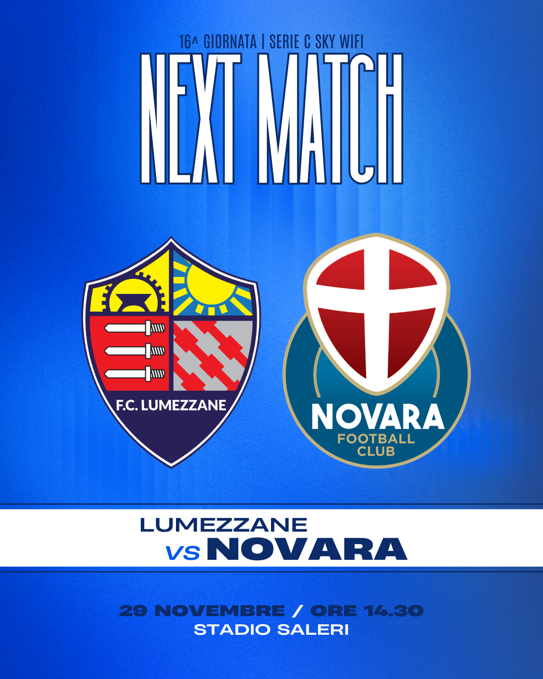 Read more about the article Lumezzane-Novara: info biglietti settore ospiti