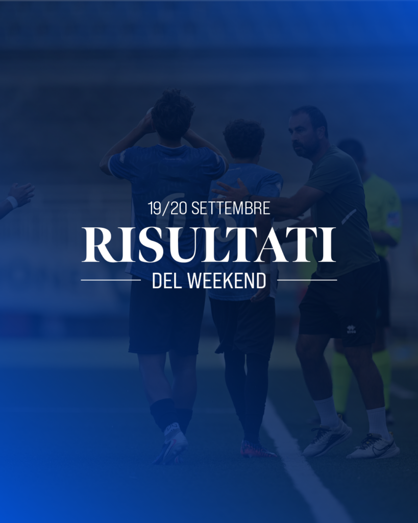 Settore giovanile, i risultati del weekend