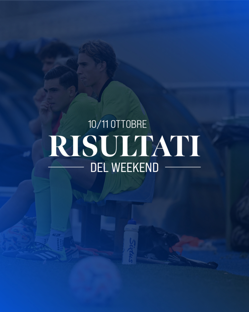 Settore giovanile, i risultati del weekend